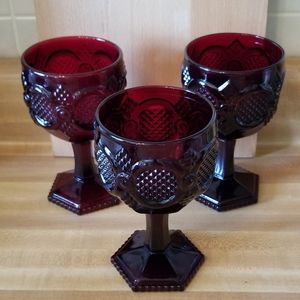 Vintage Dining - 1876 Cape Cod Goblets Vintage Dining - 1876 Cape Cod Goblets